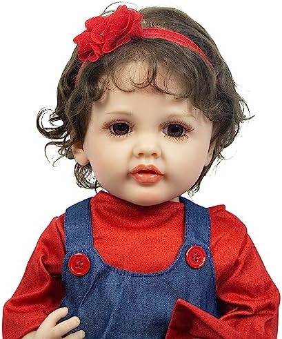 Pinky Reborn 22inch Realistic Baby Doll for Age 3