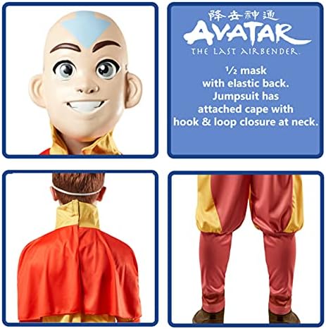 Rubies Boys Aang Avatar Costume Jumpsuit 1