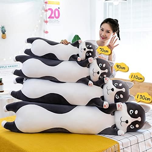 Yeqivo Long Husky Plush Pillow for Kids and Girls 1