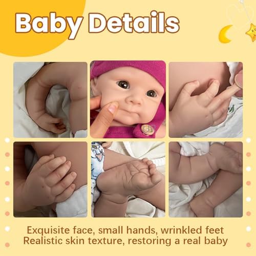 Oppaionaho 19 Silicone Reborn Baby Doll with Birth Certificate