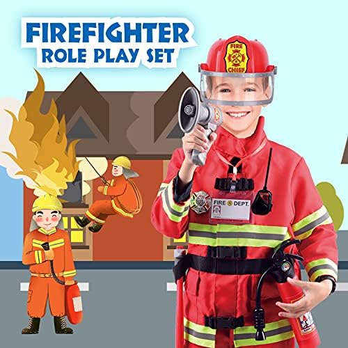 Lesheng Space Firefighter Costume for Kids 1