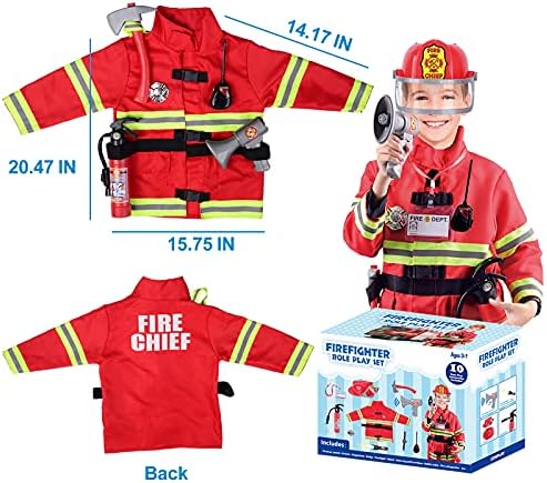 Lesheng Space Firefighter Costume for Kids 1