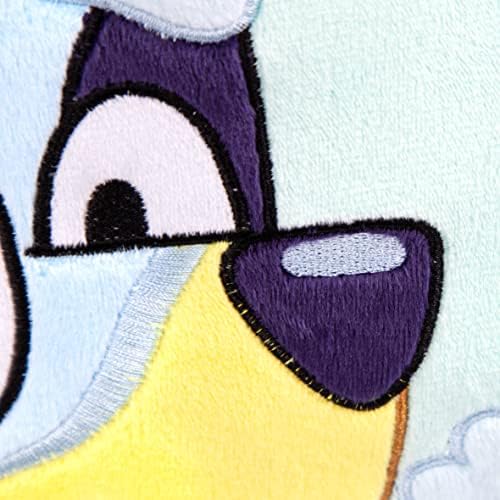 Jay Franco Bluey Shaped Plush Pillow - Kids 13 Inch Decor