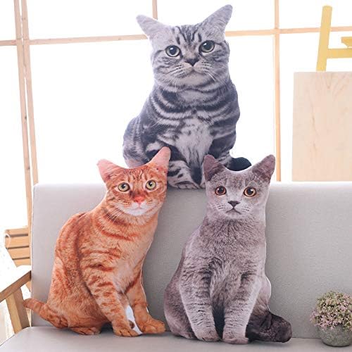 196 Inch Cat Shape Plush Pillow Stuffed Animal Toy