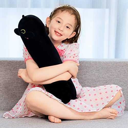 Snowolf Black Cat Plush Pillow 70cm275inch