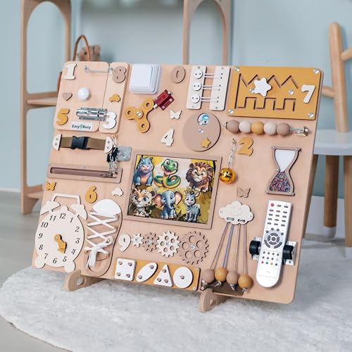 Safari Magnetic Busy Board L for Toddlers