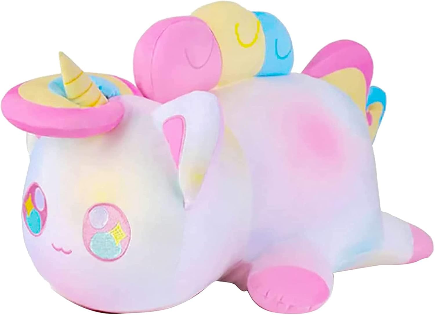 Womise Unicorn Cat Plush Pillow Toy