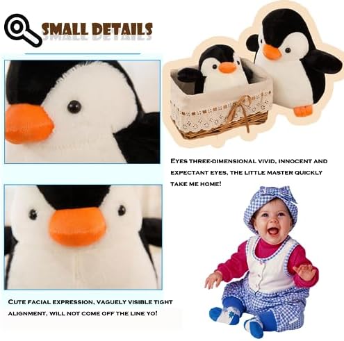 CHELEI2019 157 Cute Penguin Plush Hug Pillow