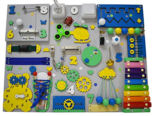 Montessori Busy Board for 1 Year Old Toddler
