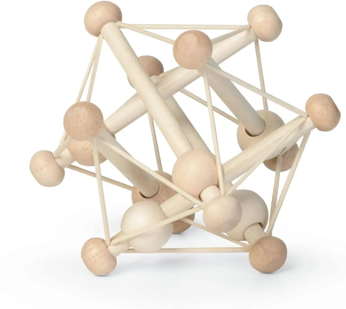 Manhattan Toy Skwish Natural Rattle and Teether 1