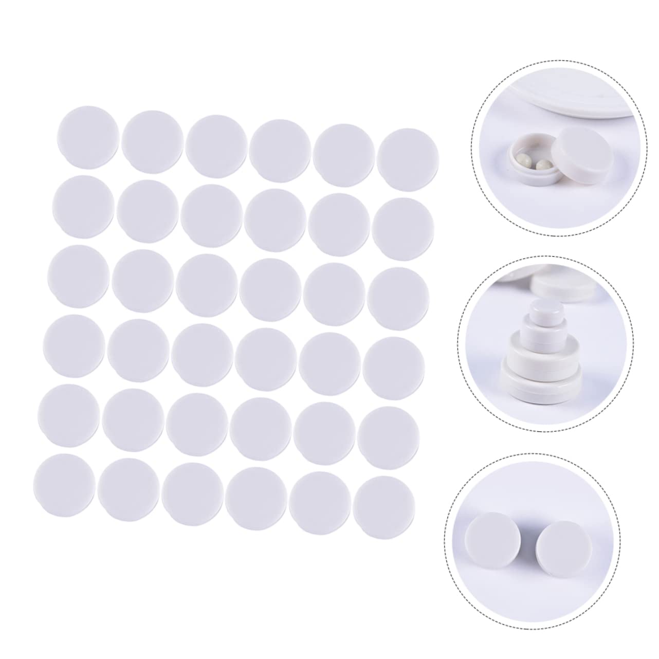 KESYOO 50pcs Plastic Rattle Inserts for Crib Toys and Plush Accessories