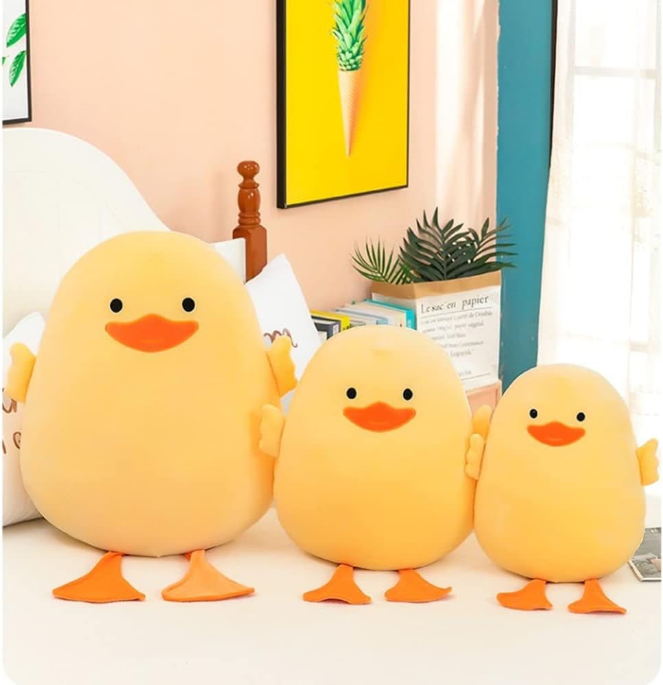 Plush Duck Stuffed Animal Soft Toy Yellow Duckling Gift
