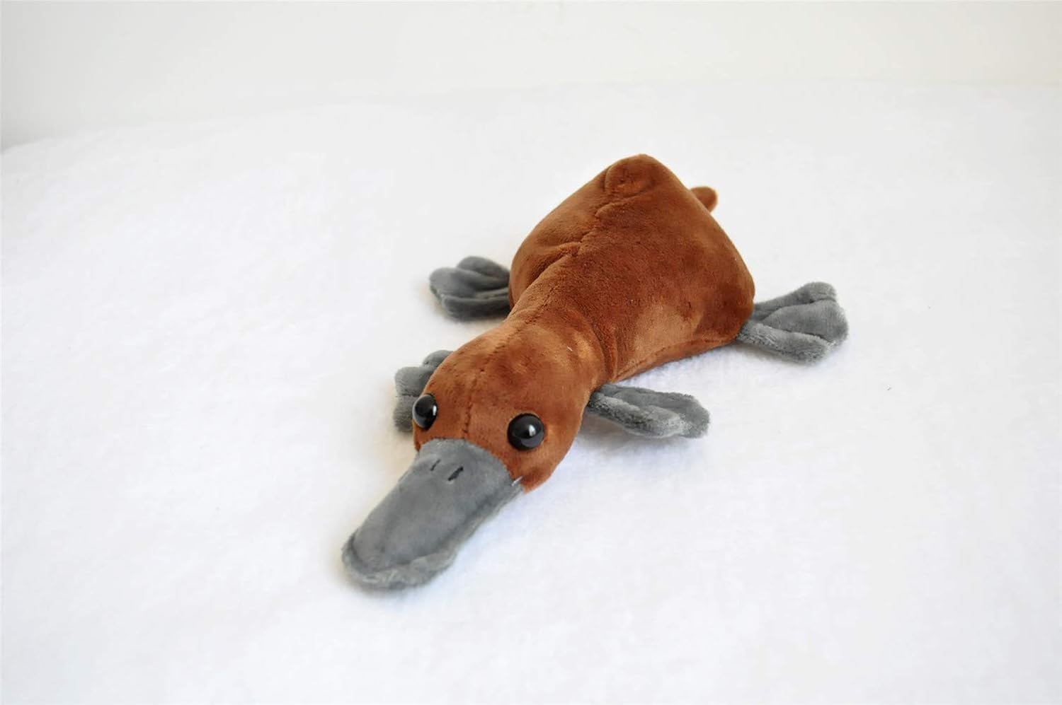 TAMMYFLYFLY Realistic Platypus Plush Pillow Toy
