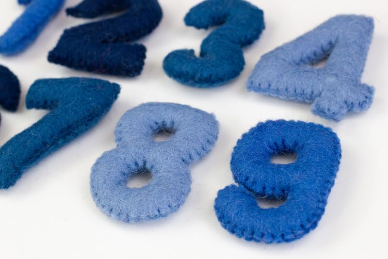 Matthew Mae Monthly Milestone Felt Number Set 0-9