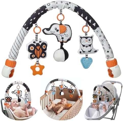 TUMAMA Car Seat Toys for Babies 0-6 Months 1