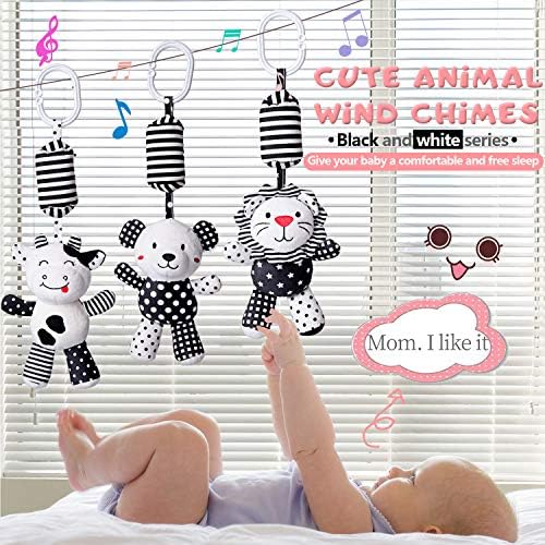 Rolimate Baby Cartoon Animal Stuffed Rattle
