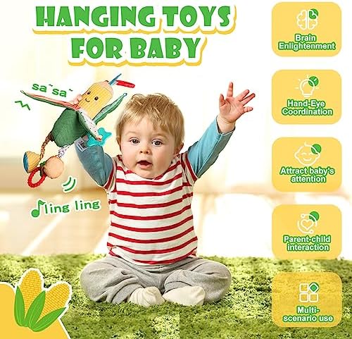 PHEZAPA Hanging Rattles for Babies 0-12 Months 1