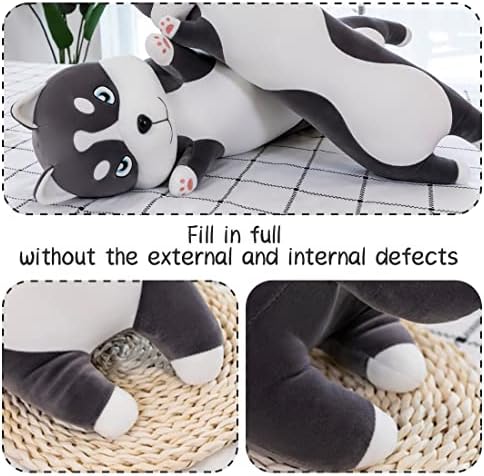 Yeqivo Long Husky Plush Pillow for Kids and Girls 1