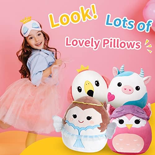 BSTAOFY Cute Angel Plush Pillow with Wings and Halo