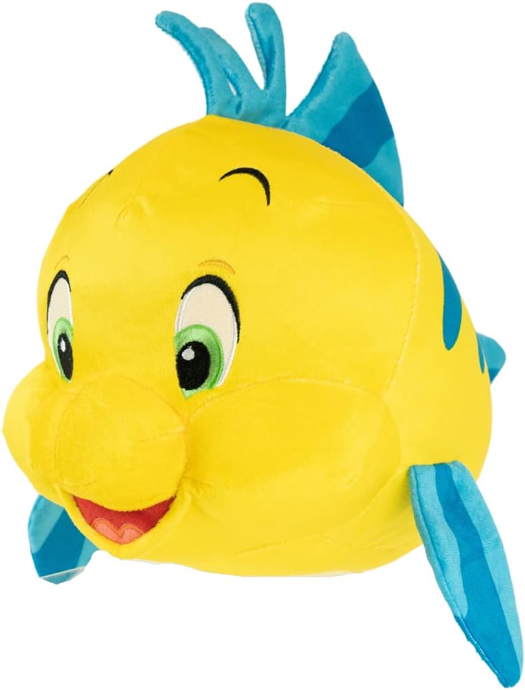 Franco The Little Mermaid Flounder Plush Cuddle Pillow