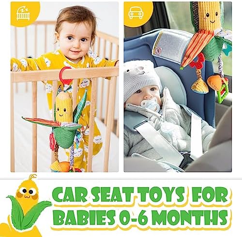 PHEZAPA Hanging Rattles for Babies 0-12 Months 1