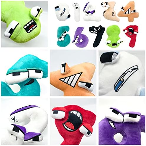 10PCS Nume Lore Plush Throw Pillow Plush Toy