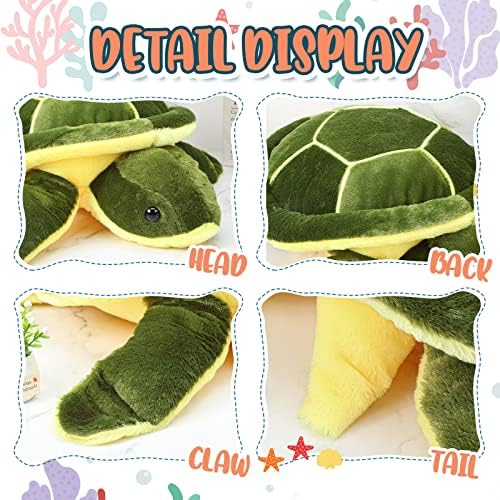 Civaner Sea Turtle Plush Pillow Toy 20 Inches