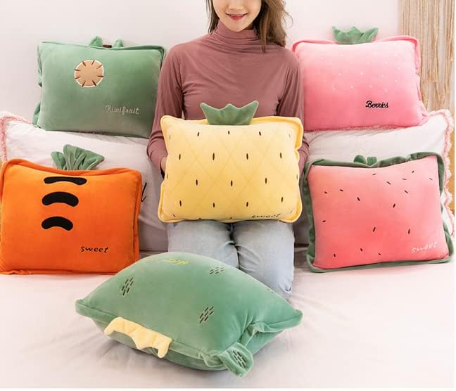 Rikyo 15 Fruit Travel Blanket Pillow Set