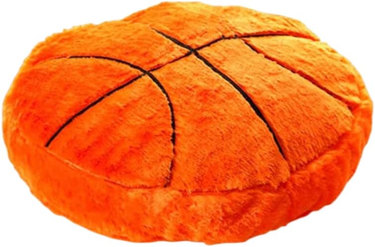 Basketball Sports Pillow Fluffy Soft Throw Toy