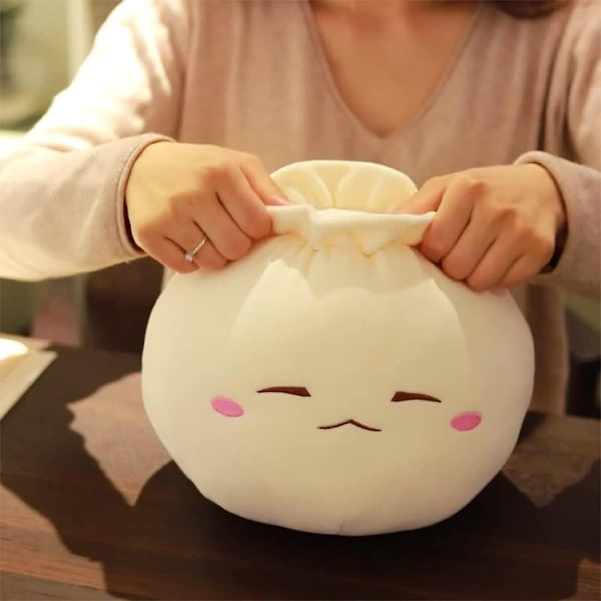 Yoholto Dumpling Plush Pillow Frown 63x122in