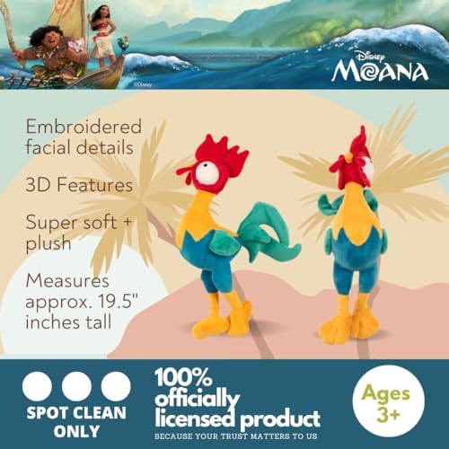 Franco Disney Princess Moana Hei Hei Plush Pillow