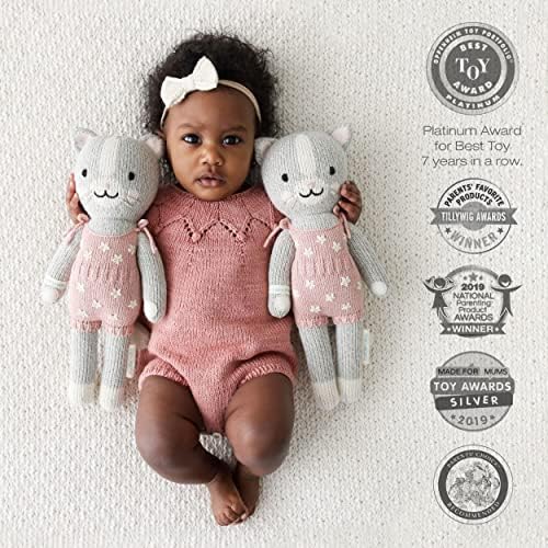 Cuddle Kind Daisy The Kitten 20 Hand-Knit Doll 1