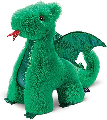 Vermont Teddy Bear Plush Dragon 18 Inch Green