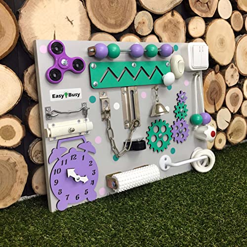 1 2 3 Year Old Girl Gift Busy Board