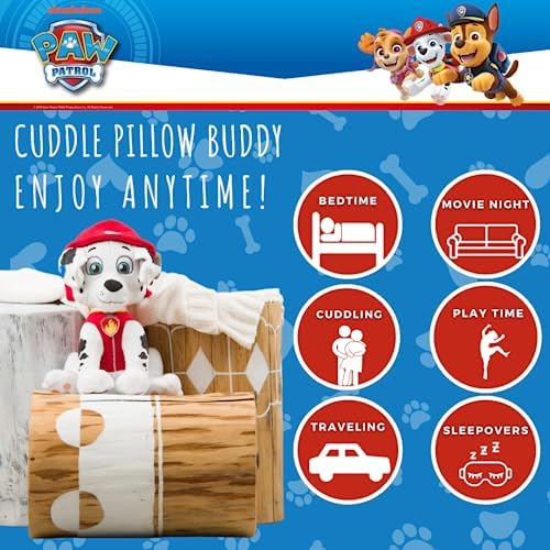 Paw Patrol Marshall Plush Cuddle Pillow Buddy One Size