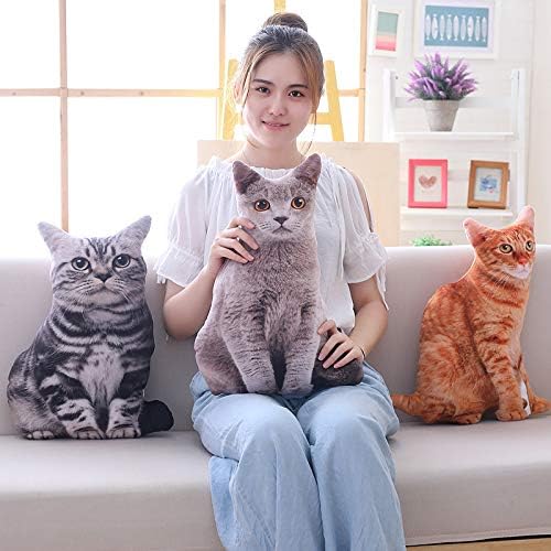 196 Inch Cat Shape Plush Pillow Stuffed Animal Toy