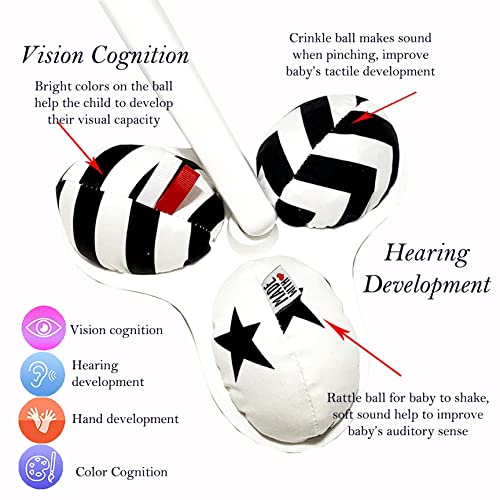 Mamaroo Balls Replacement with Crinkle Rattle Sounds