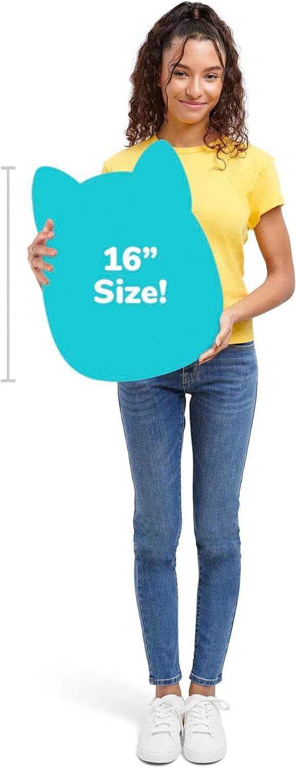 Squishmallows 16-Inch Carl The Cheeseburger Plush