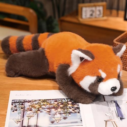 INSTITIZER Red Panda Plush Pillow 118 Inch Weighted Stuffed Animal