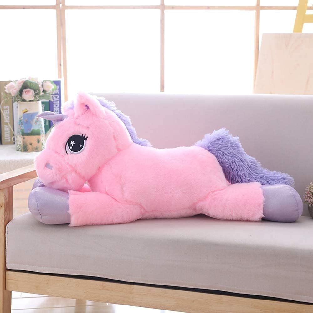 Lanmore 24 Unicorn Plush Pillow for Girls