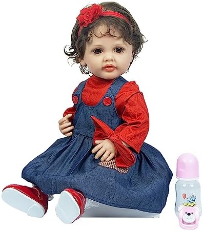 Pinky Reborn 22inch Realistic Baby Doll for Age 3