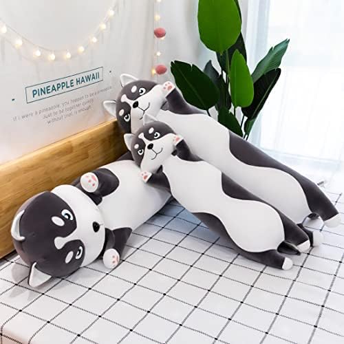 Yeqivo Long Husky Plush Pillow for Kids and Girls 1