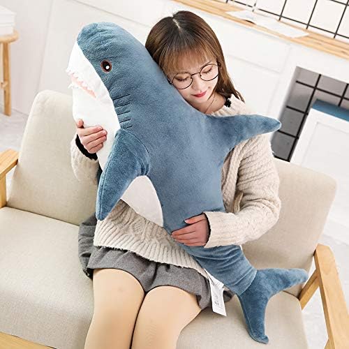 Xiaohong 39 Inch Giant Shark Plush Pillow
