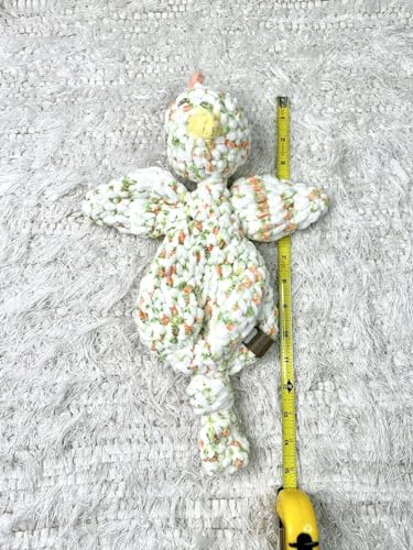 Handmade Crochet Marigold Chicken Snuggler Baby Blanket