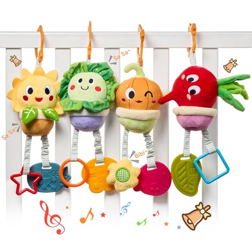 TUMAMA Baby Stroller Toys 0-12 Months