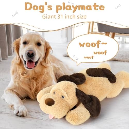 MorisMos 31 Giant Dog Plush Pillow Toy