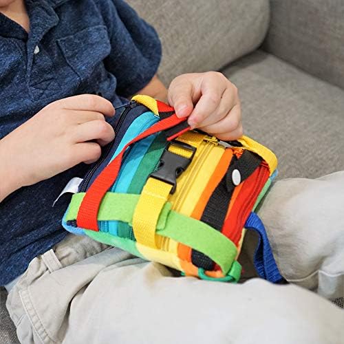 SENSORY4U Buckle Pillow Fine Motor Toy for Kids