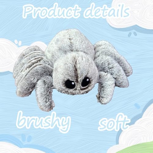 Jumping Spider Plush Pillow for Kids