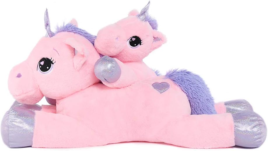 Lanmore 24 Unicorn Plush Pillow for Girls