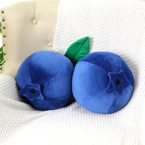 Beeveer Cute Blueberry Plush Pillow Kawaii Hugging Toy